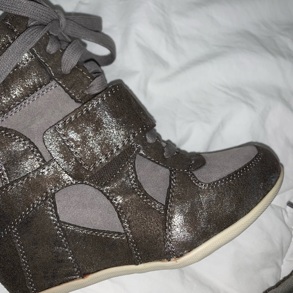 BIG BUDDHA Pewter EMILY boots booties women’s size 6 - Picture 9 of 15